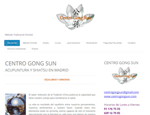 Tablet Screenshot of centrogongsun.com